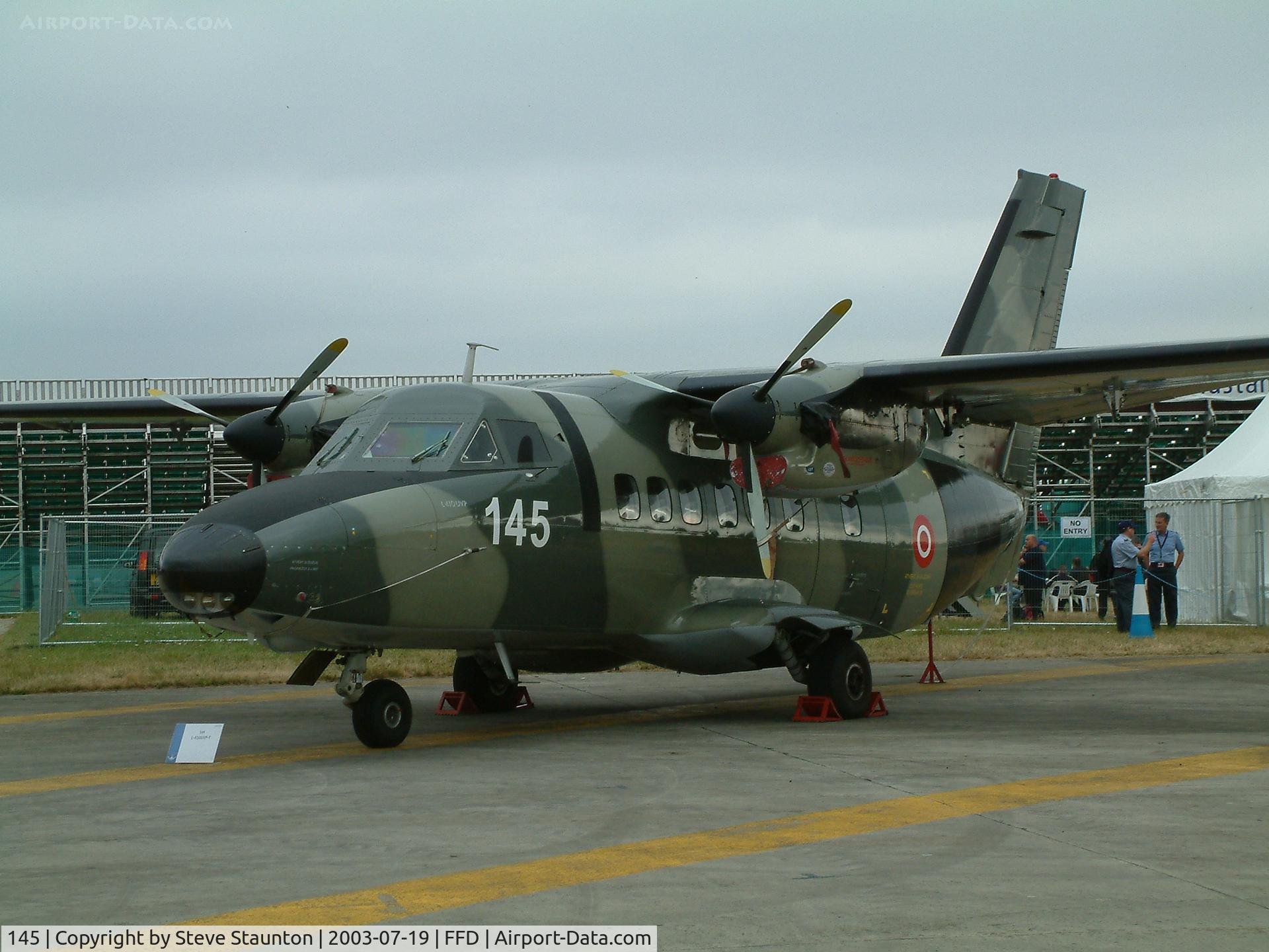 145, 1982 Let L-410UVP-T Turbolet C/N 820737, Royal International Air Tattoo 2003