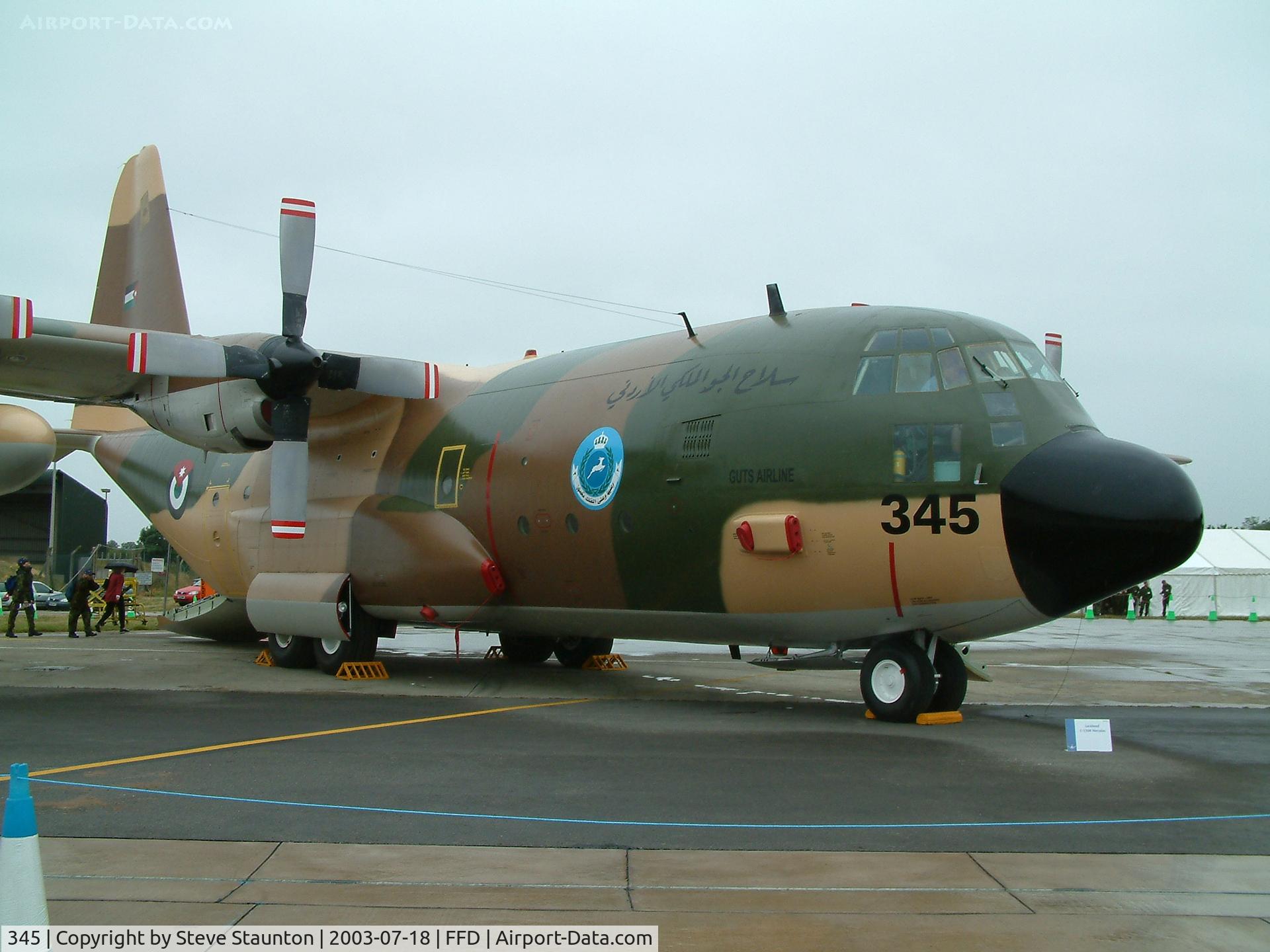 345, 1979 Lockheed C-130H Hercules C/N 382-4813, Royal International Air Tattoo 2003
