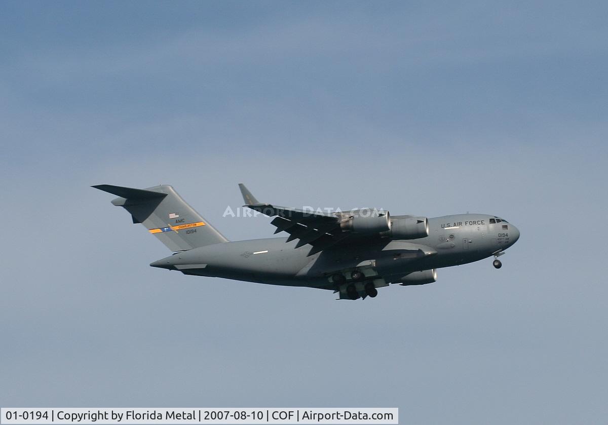 01-0194, 2001 Boeing C-17A Globemaster III C/N P-94, C-17
