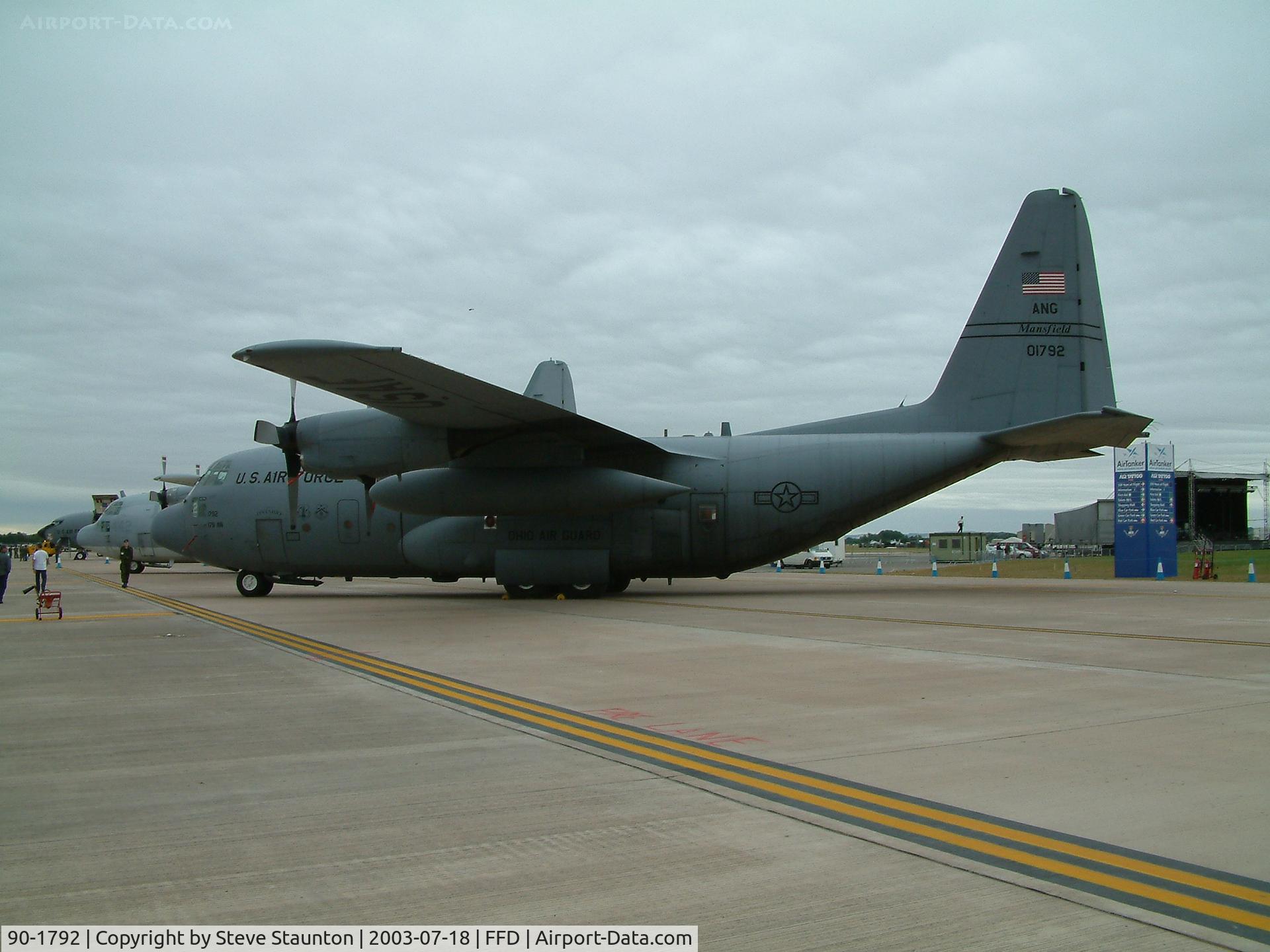 90-1792, 1991 Lockheed C-130H Hercules C/N 382-5245, Royal International Air Tattoo 2003