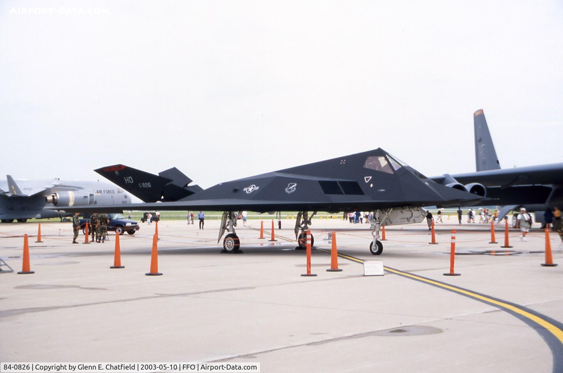 84-0826, 1984 Lockheed F-117A Nighthawk C/N A.4040, F-117A at the 100th Anniversary of Flight Celebration