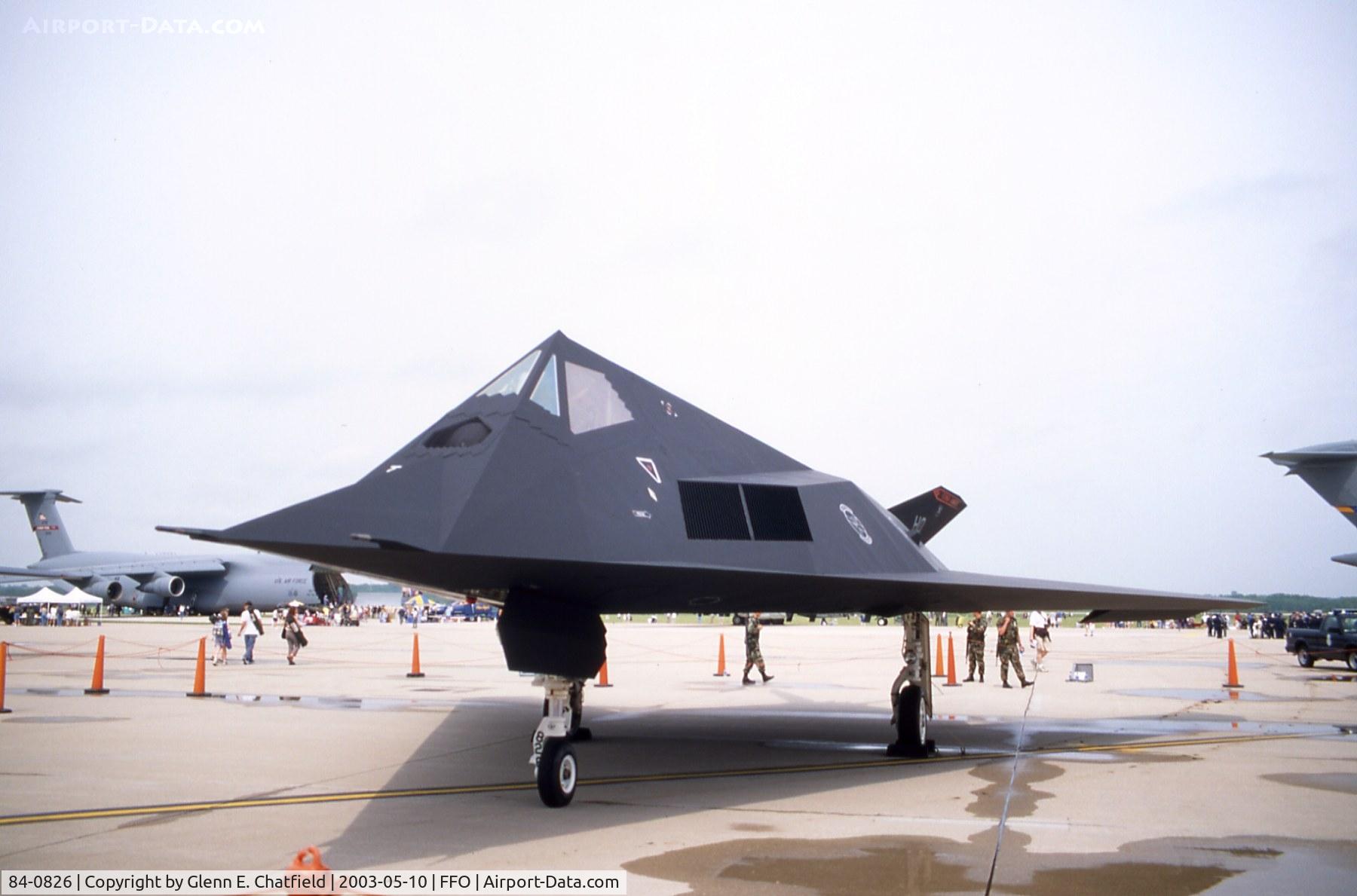 84-0826, 1984 Lockheed F-117A Nighthawk C/N A.4040, F-117A at the 100th Anniversary of Flight Celebration