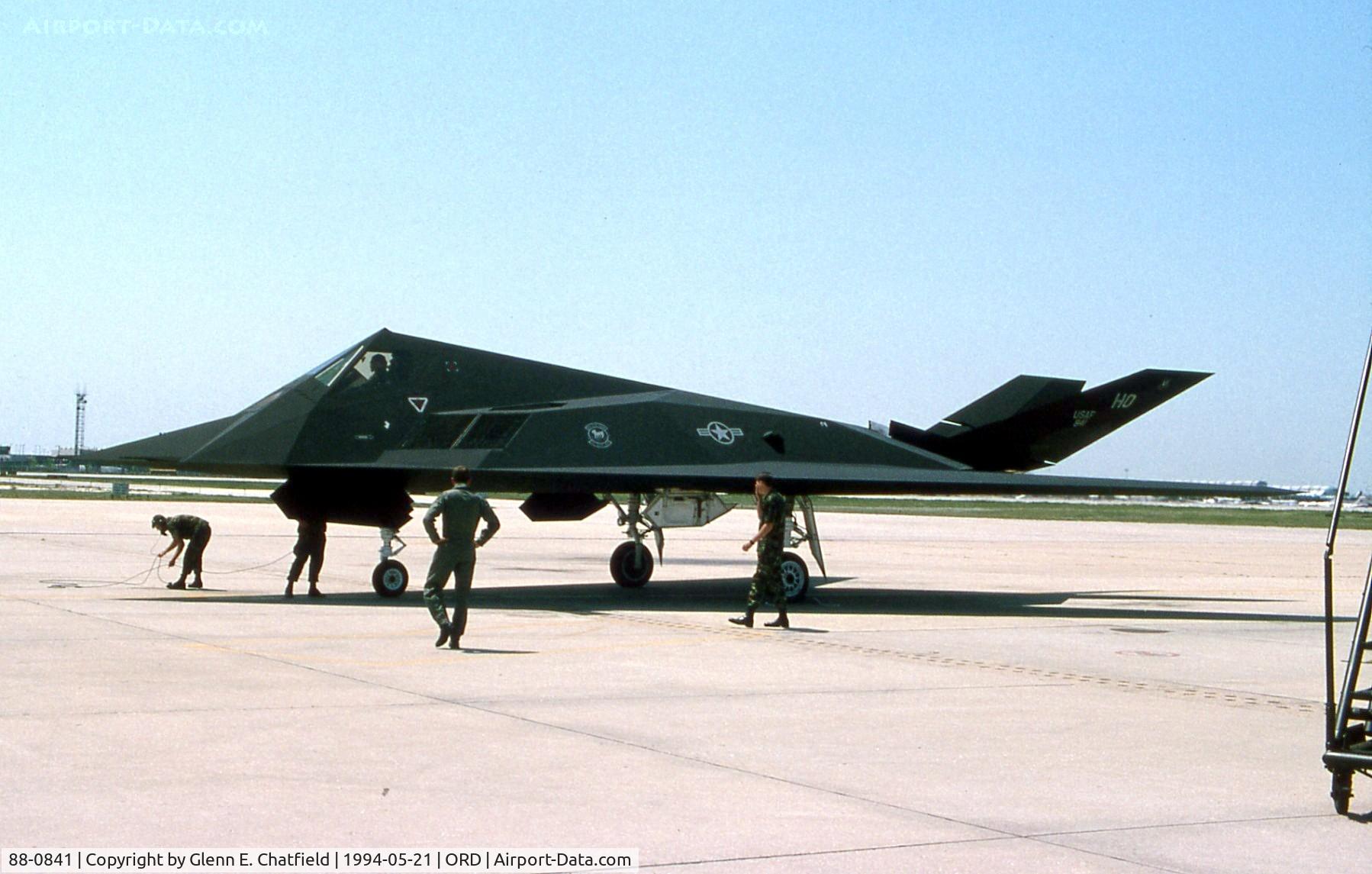 88-0841, 1988 Lockheed F-117A Nighthawk C/N A.4066, F-117A at the AFR/ANG open house