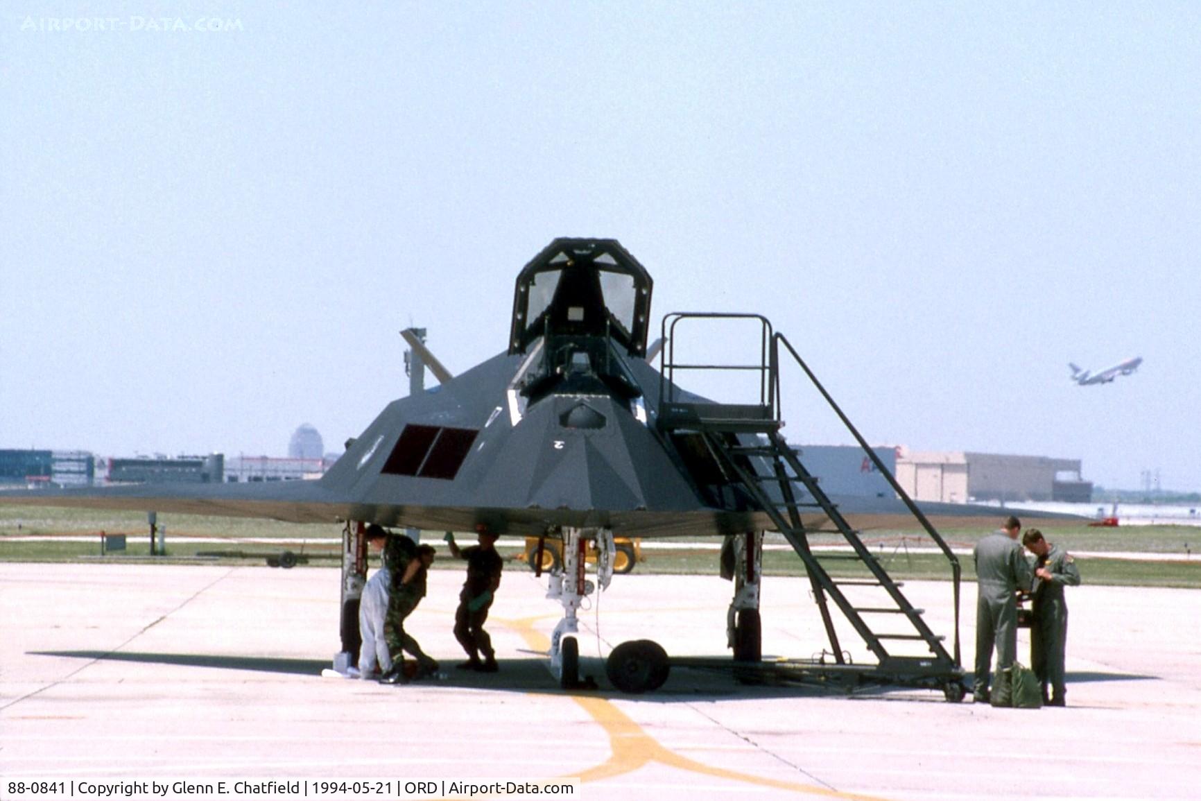 88-0841, 1988 Lockheed F-117A Nighthawk C/N A.4066, F-117A at the AFR/ANG open house