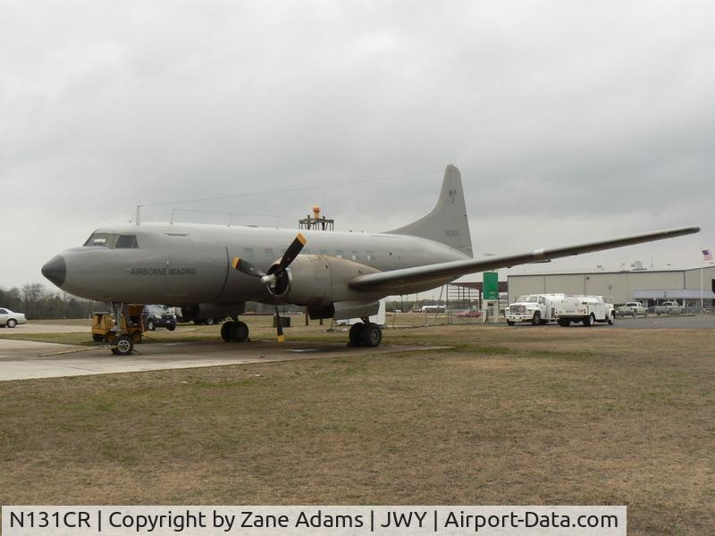 N131CR, 1955 Convair C-131B Samaritan C/N 271, Noted Midlothian Airport - Working - Airborne Imaging Inc.