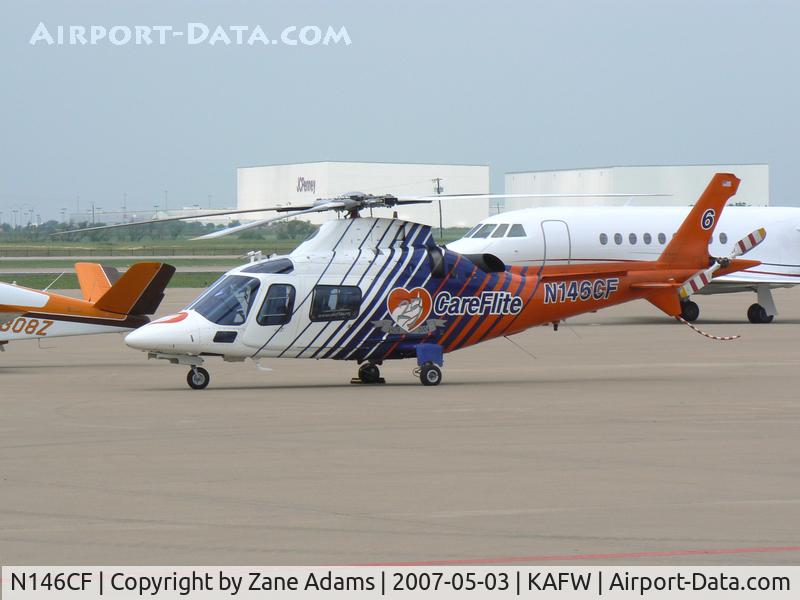 N146CF, 2003 Agusta A-109E C/N 11220, Care Filght at Alliance