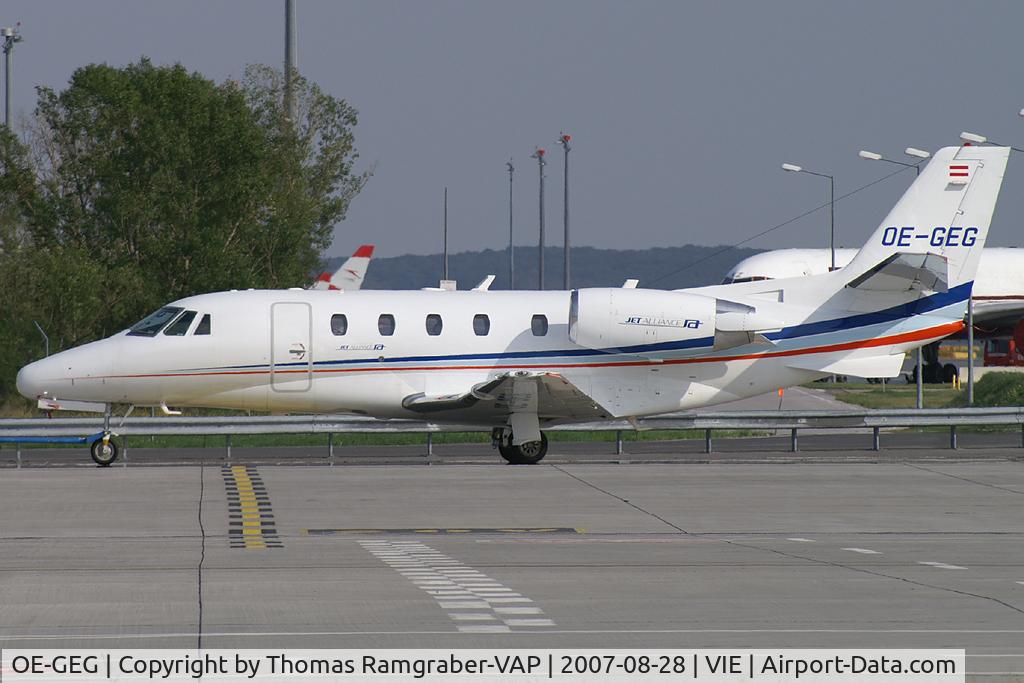 OE-GEG, 2004 Cessna 560XLS Citation Excel C/N 560-5529, Jet Alliance Cessna 560XL Citation Excel