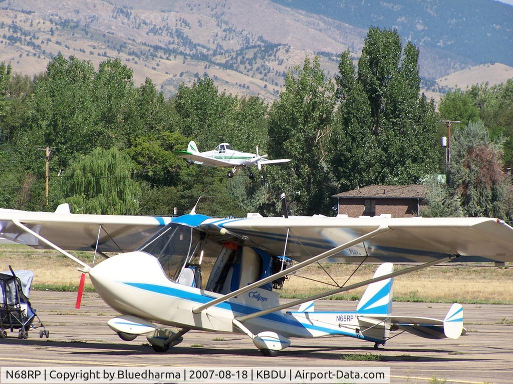 N68RP, 1992 Steele Jerry CHALLENGER 2 PLACE C/N CH2 1191 0759, Parked