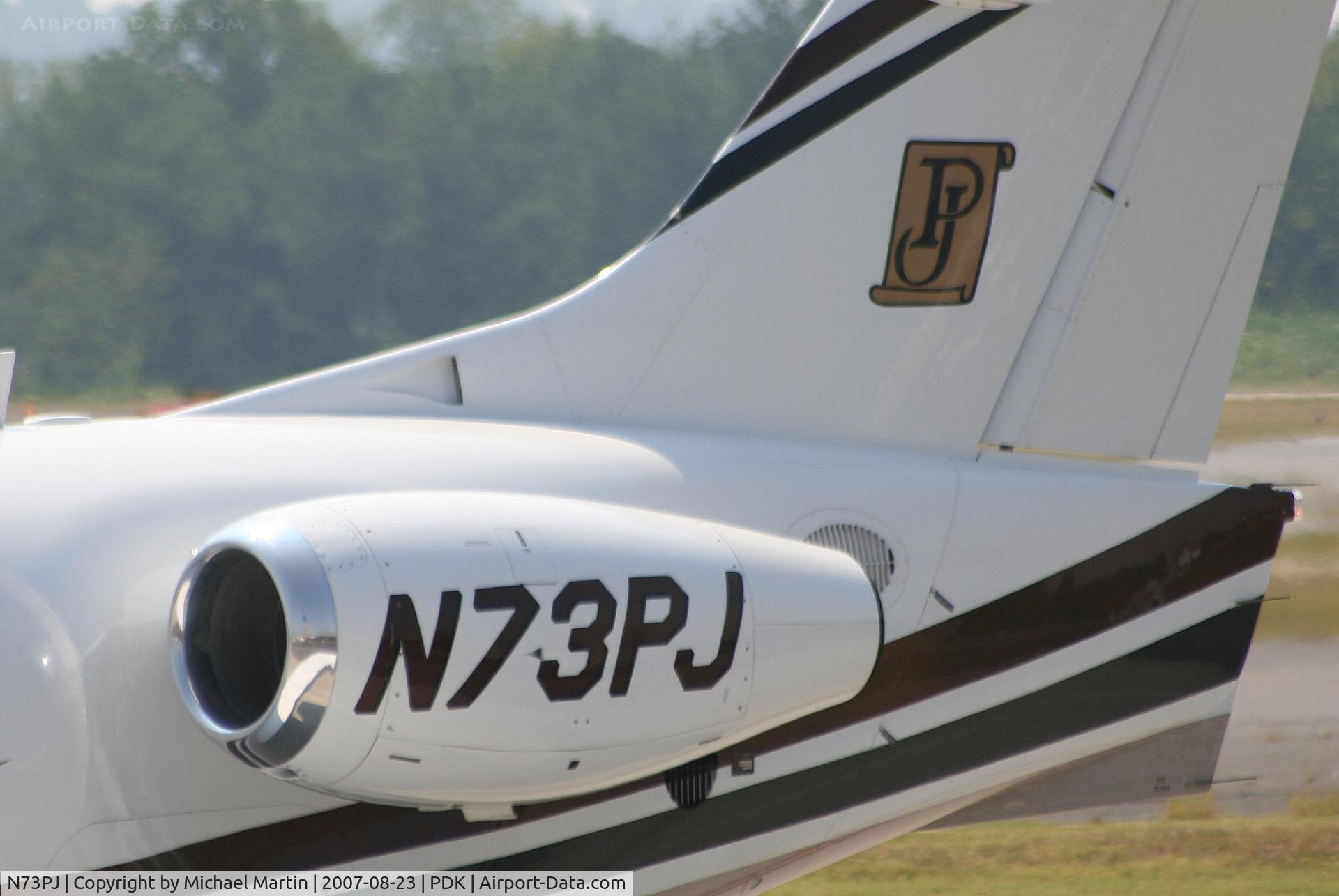 N73PJ, Raytheon Aircraft Company 390 C/N RB-101, Tail Numbers