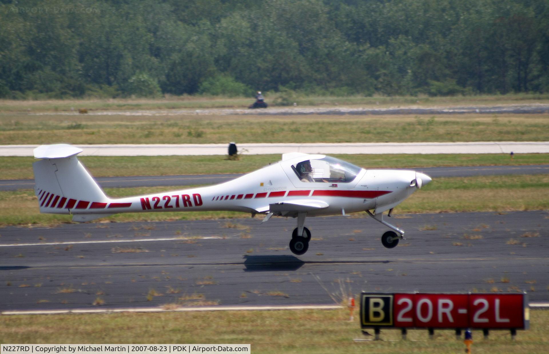 N227RD, 1998 Diamond DA-20C-1 Eclipse C/N C0009, Landing Runway 20R