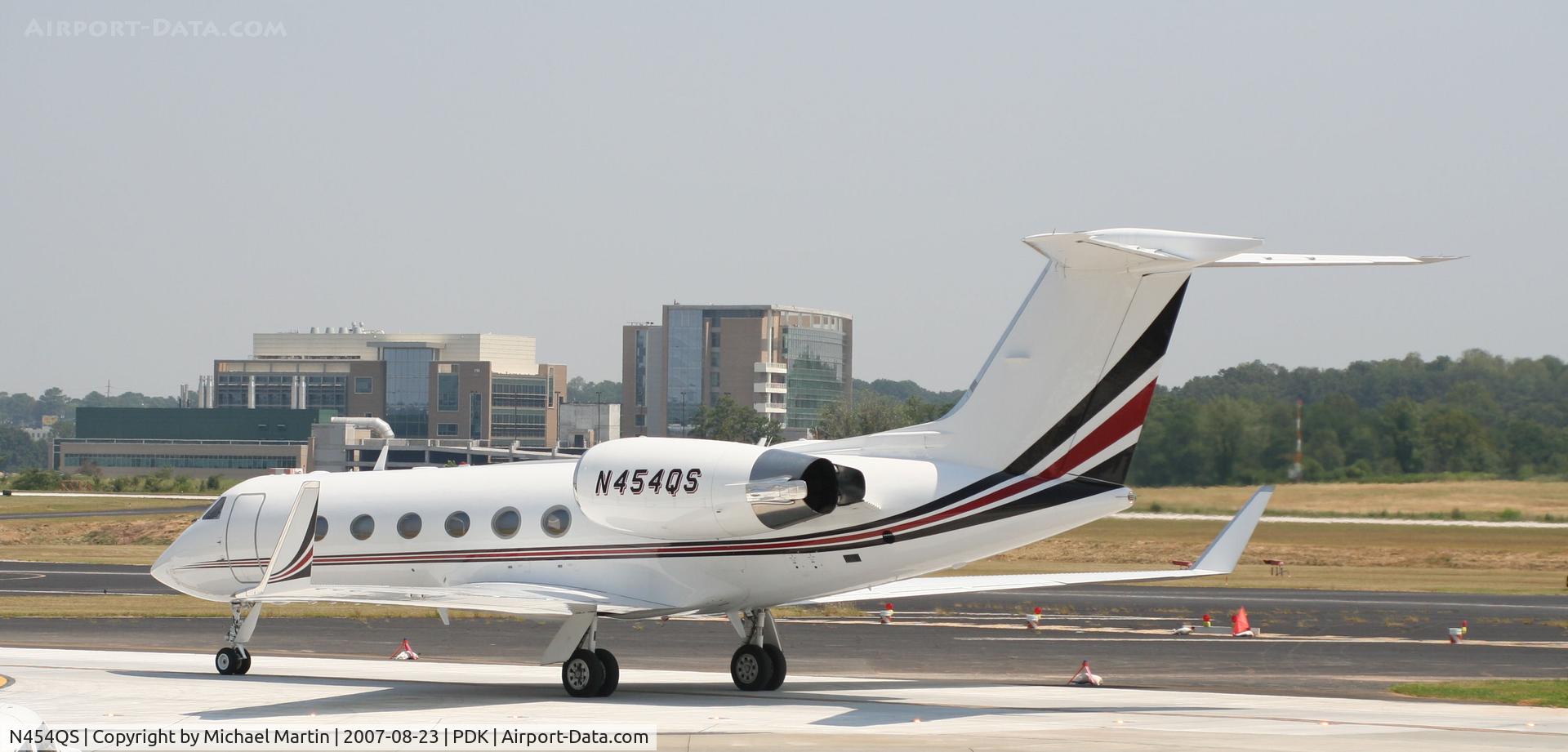 N454QS, 2001 Gulfstream Aerospace Gulfstream IV C/N 1454, Photo Before PhotoShop