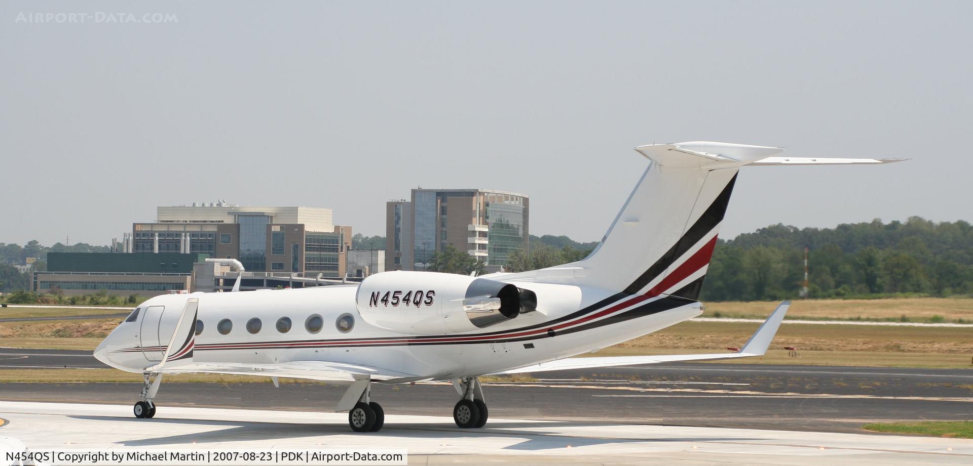 N454QS, 2001 Gulfstream Aerospace Gulfstream IV C/N 1454, Photo After PhotoShop