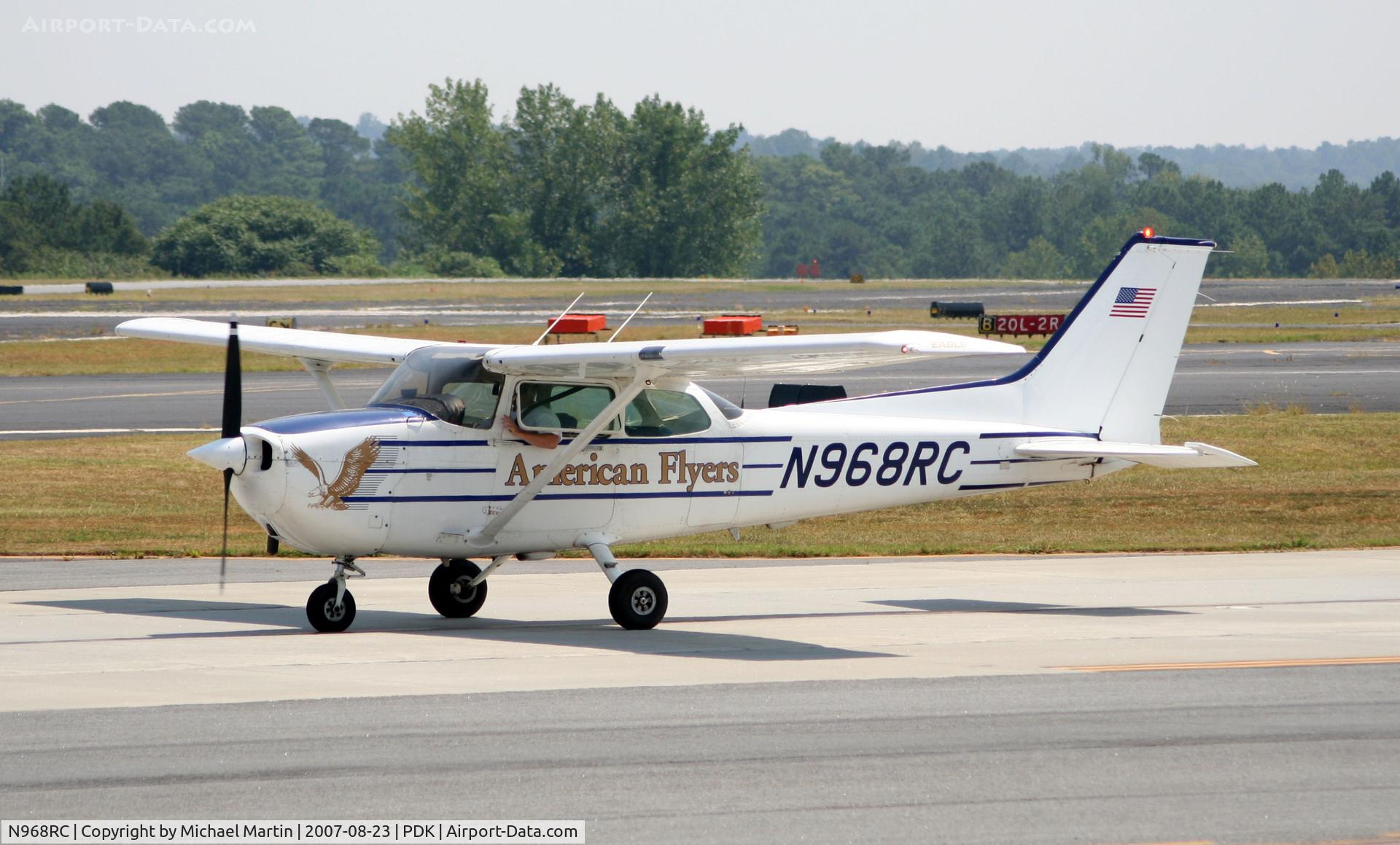 N968RC, 1984 Cessna 172P C/N 17276126, Student Pilot