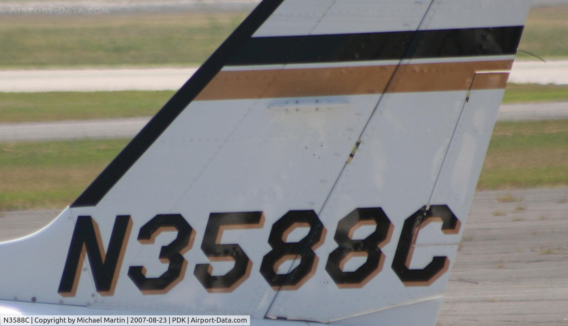 N3588C, 1980 Piper PA-31-350 Chieftain C/N 31-8052126, Tail Numbers
