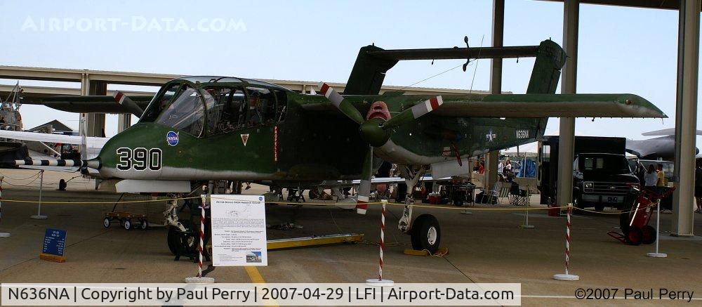 N636NA, North American OV-10A Bronco C/N 305-1 (155390), Long gone are her FAC days, she's a research bird now