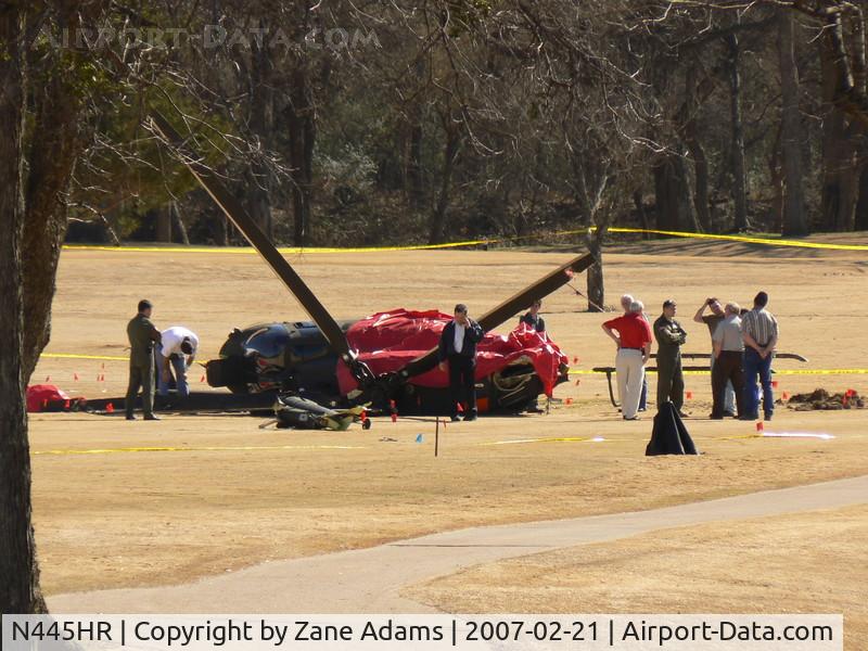 N445HR, 2006 Bell 445 C/N 53906, Bell ARH - Ship 4 crash site...NTSB report http://www.ntsb.gov/ntsb/brief.asp?ev_id=20070328X00341&key=1
