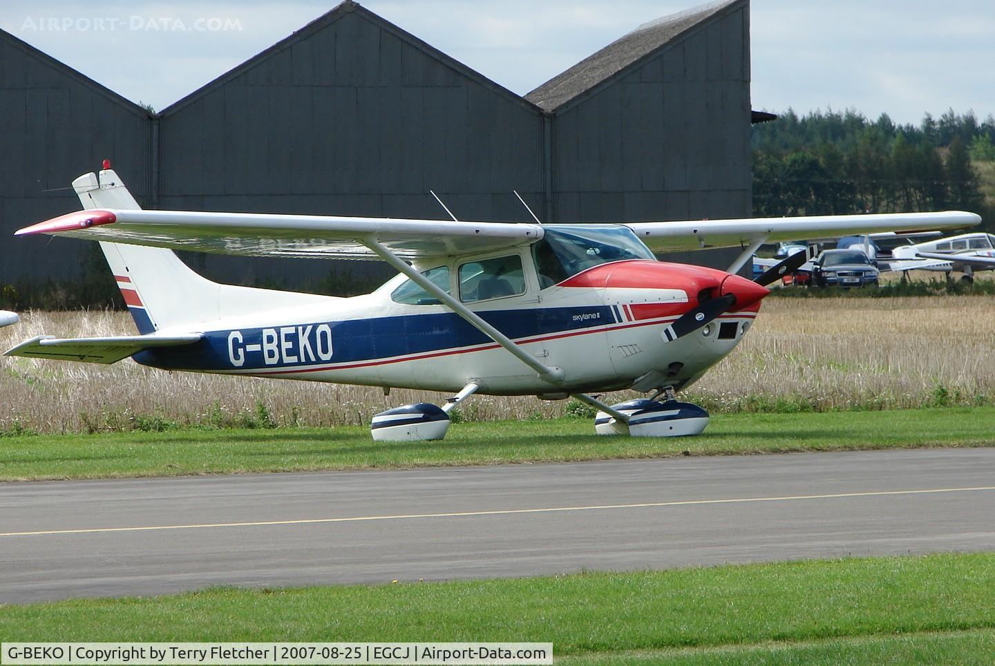 G-BEKO, 1977 Reims F182Q Skylane C/N F1820037, 2007 PFA Regional Rally at Sherburn , Yorkshire , UK