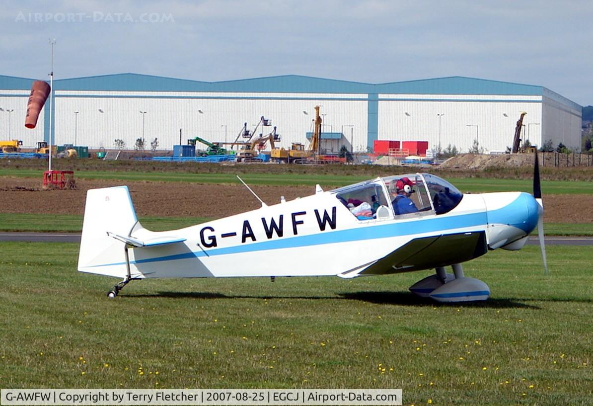 G-AWFW, 1957 SAN Jodel D-117 C/N 599, 2007 PFA Regional Rally at Sherburn , Yorkshire , UK