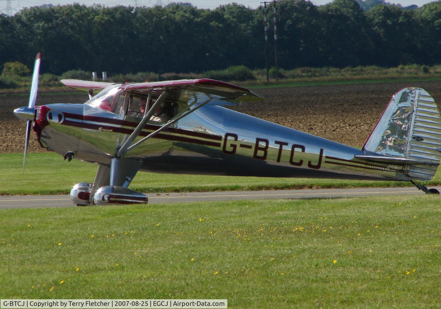 G-BTCJ, 1941 Luscombe 8E Silvaire C/N 1869, 2007 PFA Regional Rally at Sherburn , Yorkshire , UK