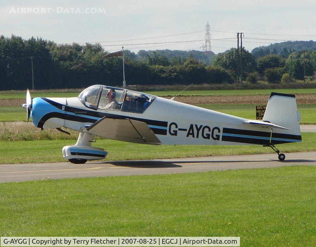 G-AYGG, 1960 Jodel (Wassmer) D-120 Paris-Nice C/N 184, 2007 PFA Regional Rally at Sherburn , Yorkshire , UK