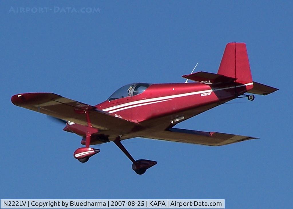 N222LV, 1995 Vans RV-6 C/N 20174, Touch and Go on 17L