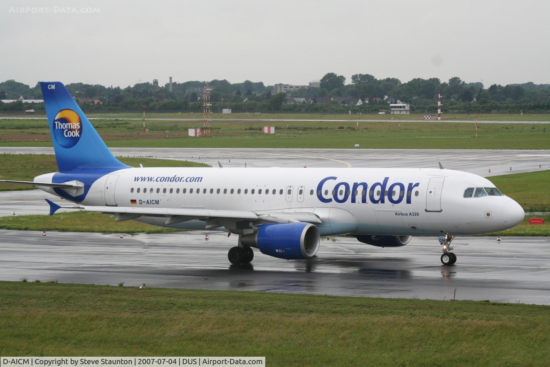 D-AICM, 2003 Airbus A320-214 C/N 1929, Taken at Dusseldorf Airport July 2007