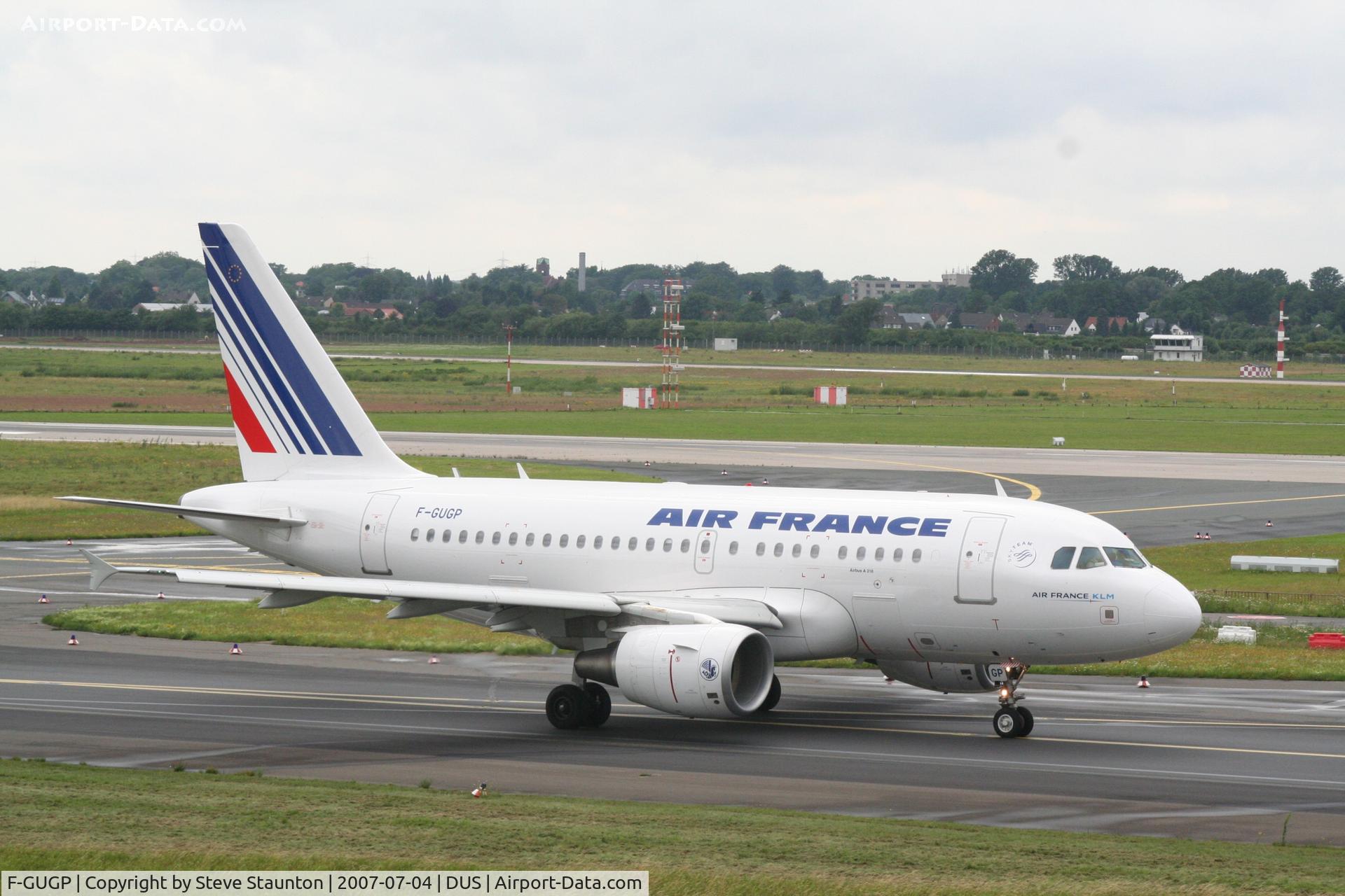 F-GUGP, 2006 Airbus A318-111 C/N 2967, Taken at Dusseldorf Airport July 2007