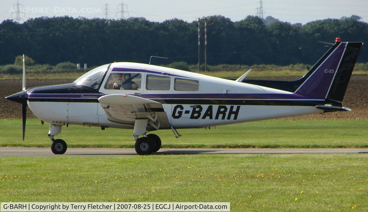 G-BARH, 1973 Beech C23 Sundowner 180 Sundowner 180 C/N M-1473, 2007 PFA Regional Rally at Sherburn , Yorkshire , UK