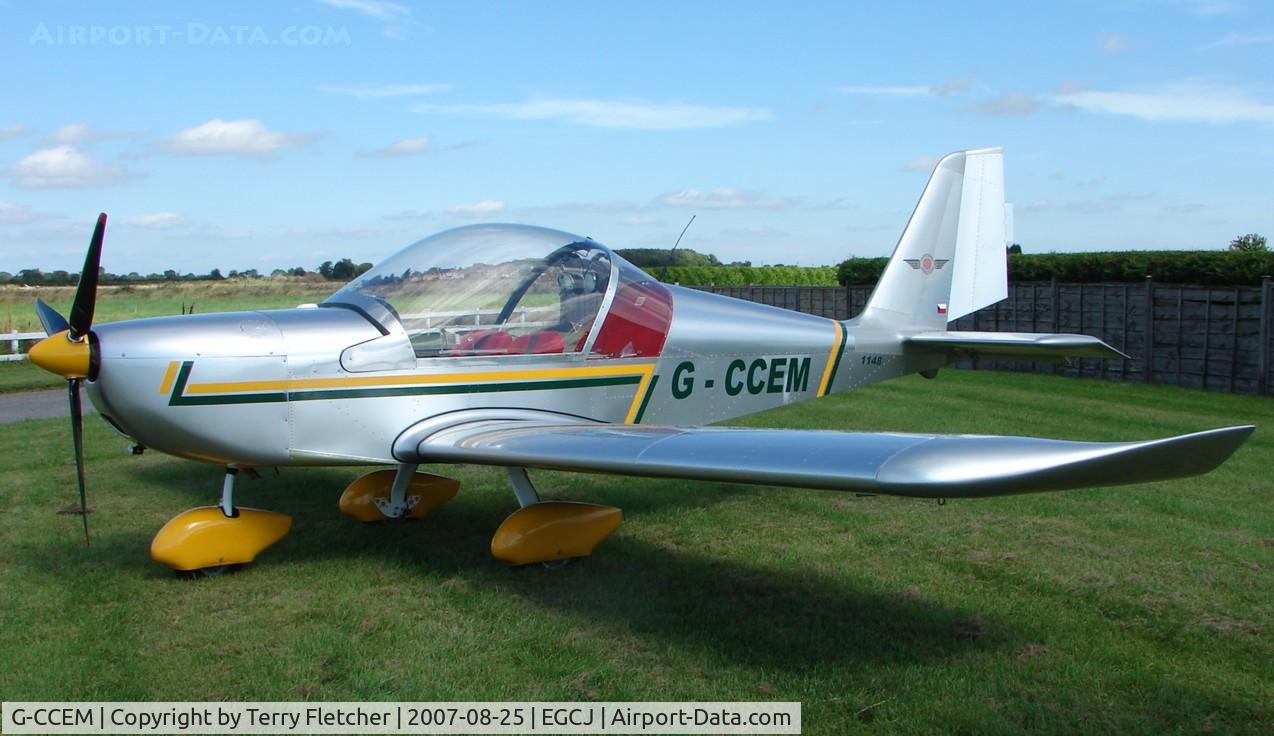 G-CCEM, 2003 Aerotechnik EV-97A Eurostar C/N PFA 315-13987, 2007 PFA Regional Rally at Sherburn , Yorkshire , UK