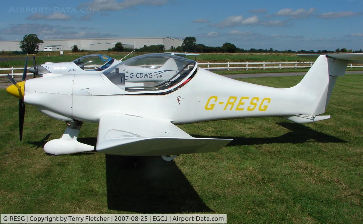 G-RESG, 2003 Dyn'Aero MCR-01 Club C/N PFA 301A-13994, 2007 PFA Regional Rally at Sherburn , Yorkshire , UK