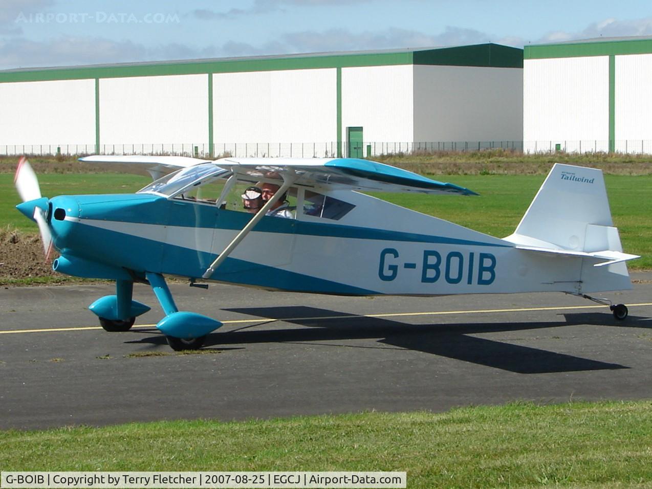 G-BOIB, 1997 Wittman W-10 Tailwind C/N PFA 031-10551, 2007 PFA Regional Rally at Sherburn , Yorkshire , UK