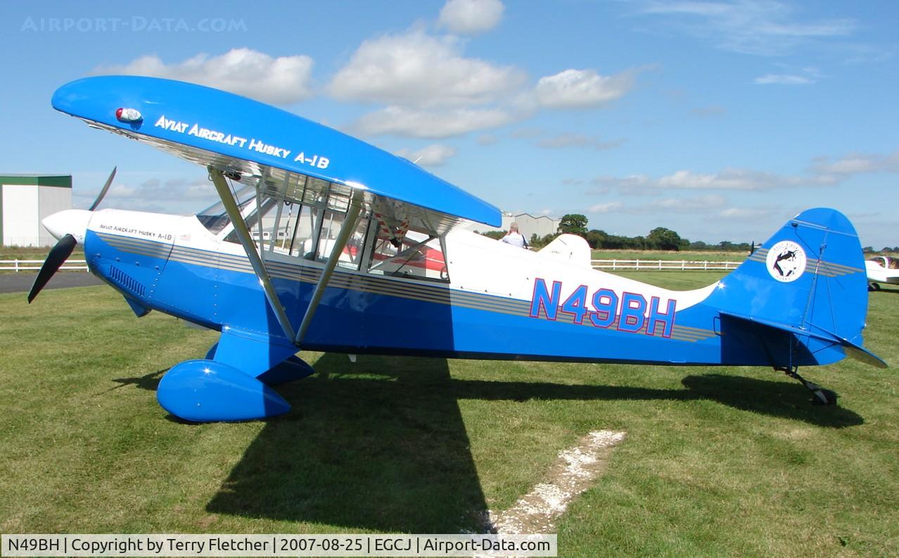 N49BH, Aviat A-1B Husky C/N 2315, 2007 PFA Regional Rally at Sherburn , Yorkshire , UK