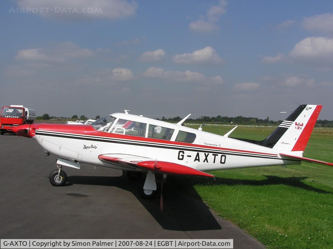 G-AXTO, 1969 Piper PA-24-260 Comanche C C/N 24-4900, Comanche 260 at Turweston