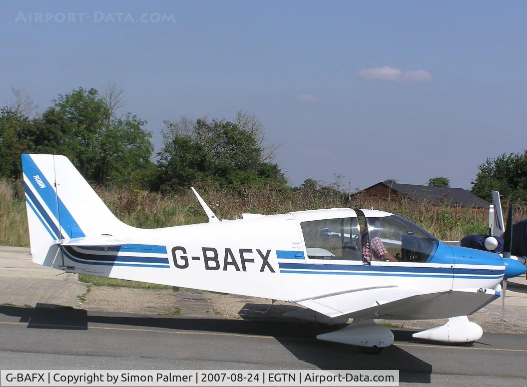 G-BAFX, 1972 Robin DR-400-140 Major C/N 739, Robin DR400 at Enstone