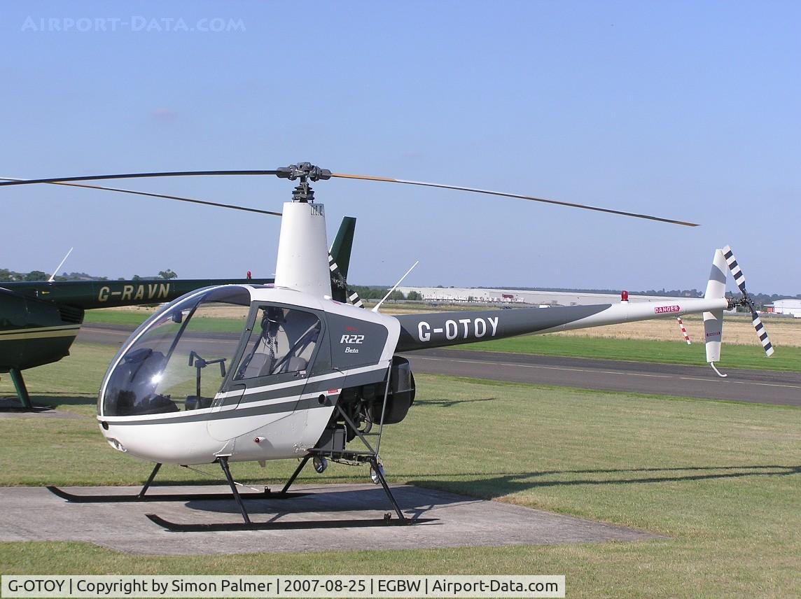 G-OTOY, 1988 Robinson R22 Beta C/N 0888, R22 at Wellesbourne