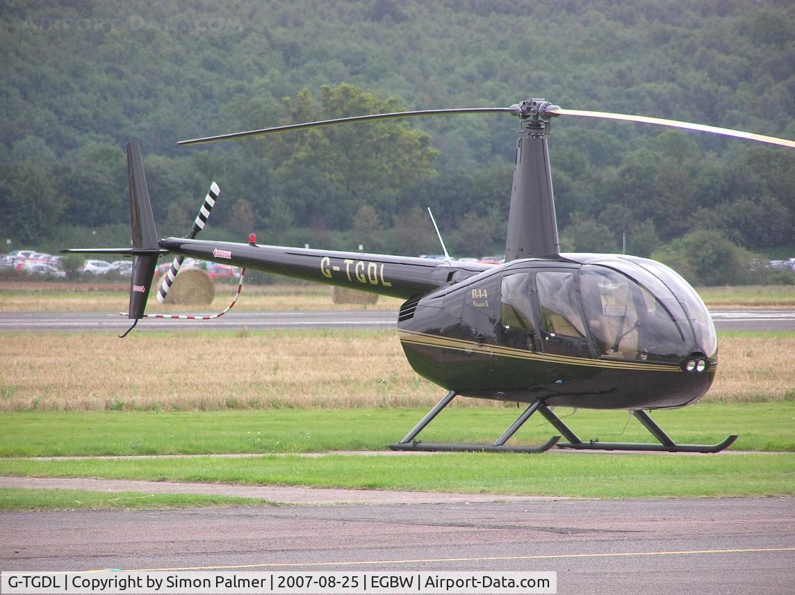 G-TGDL, 2007 Robinson R44 Raven II C/N 11746, R44 at Wellesbourne