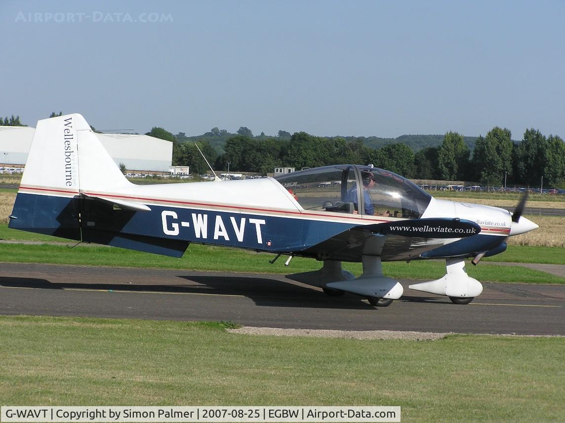 G-WAVT, 2002 Robin R-2160 Alpha Sport C/N 375, Robin R2160 at Wellesbourne