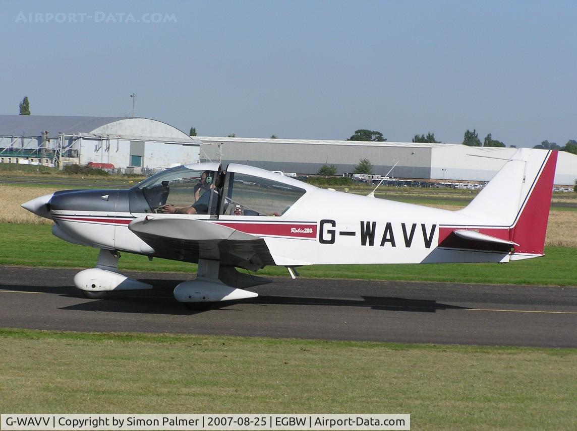 G-WAVV, 1995 Robin HR-200-120B C/N 291, Robin HR200 at Wellesbourne