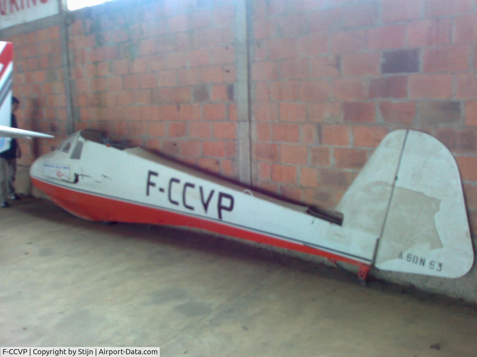 F-CCVP, Scheibe (Avialsa) A-60 Fauconnet C/N 63K, in Poitiers