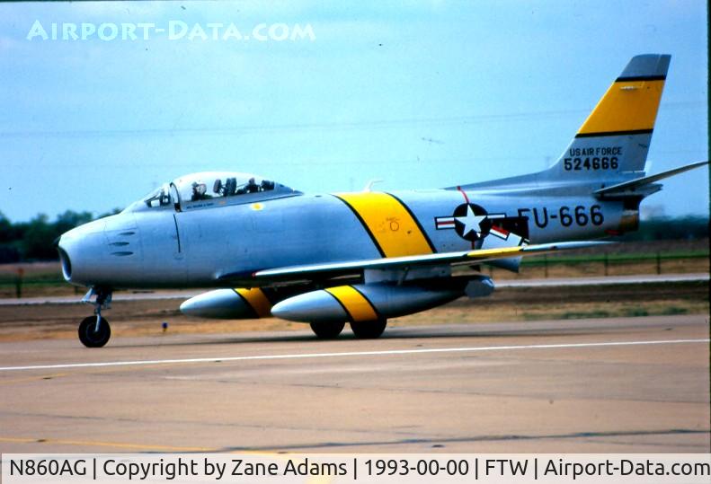 N860AG, 1952 North American F-86F Sabre C/N 191-362 (52-4666), As last seen in Ft. Worth Ex-Bolivian