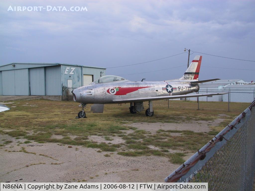 N86NA, 1952 North American F-86F Sabre C/N 191-427 (52-4731), As last seen, Meacham Field @2006 Ex-Bolivian