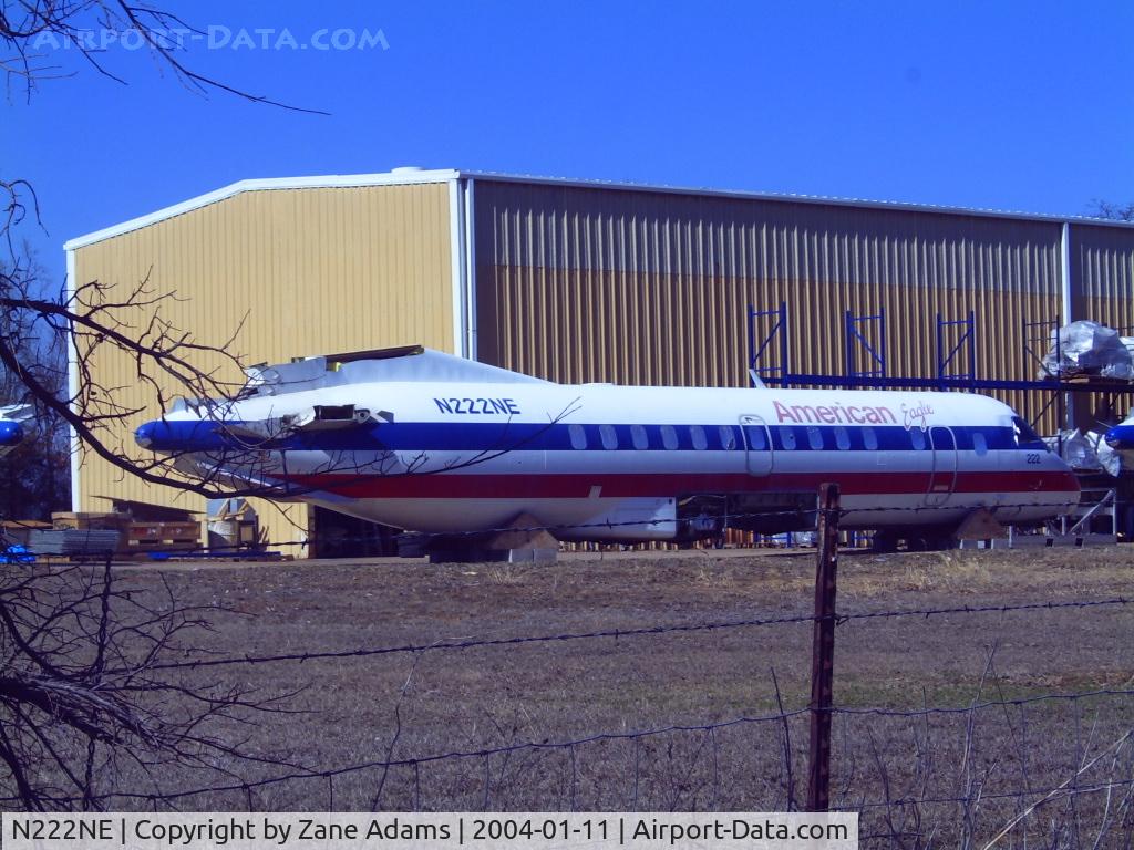 N222NE, 1991 Saab 340B C/N 340B-222, Being scrapped? in Mansfield, Texas  @ 2007