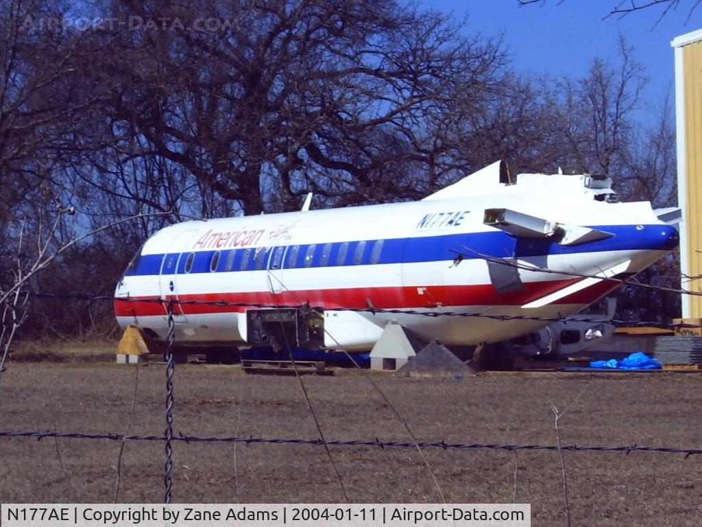 N177AE, 1990 Saab 340B C/N 340B-177, Being scrapped? in Mansfield, Texas  @ 2007