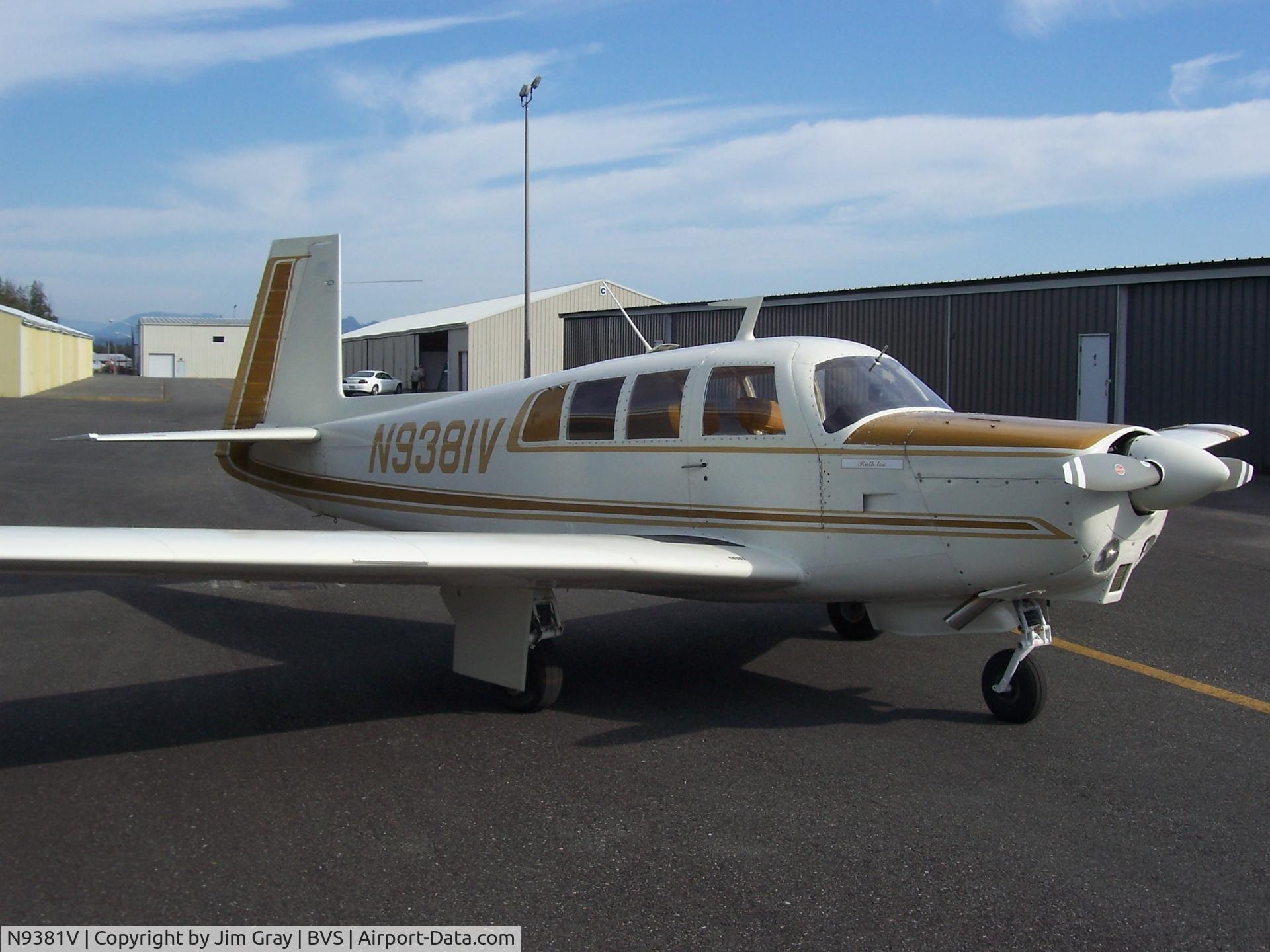 N9381V, 1969 Mooney M-20G Statesman C/N 700002, Sweet