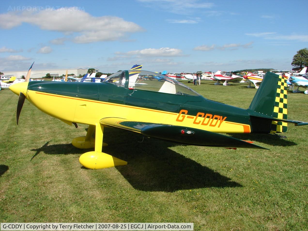 G-CDDY, 2000 Vans RV-8 C/N 80912, 2007 PFA Regional Rally at Sherburn , Yorkshire , UK