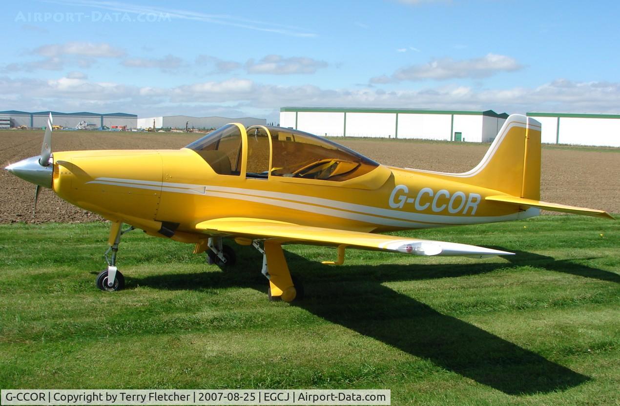 G-CCOR, 2005 Sequoia F8L Falco C/N PFA 100-10588, 2007 PFA Regional Rally at Sherburn , Yorkshire , UK