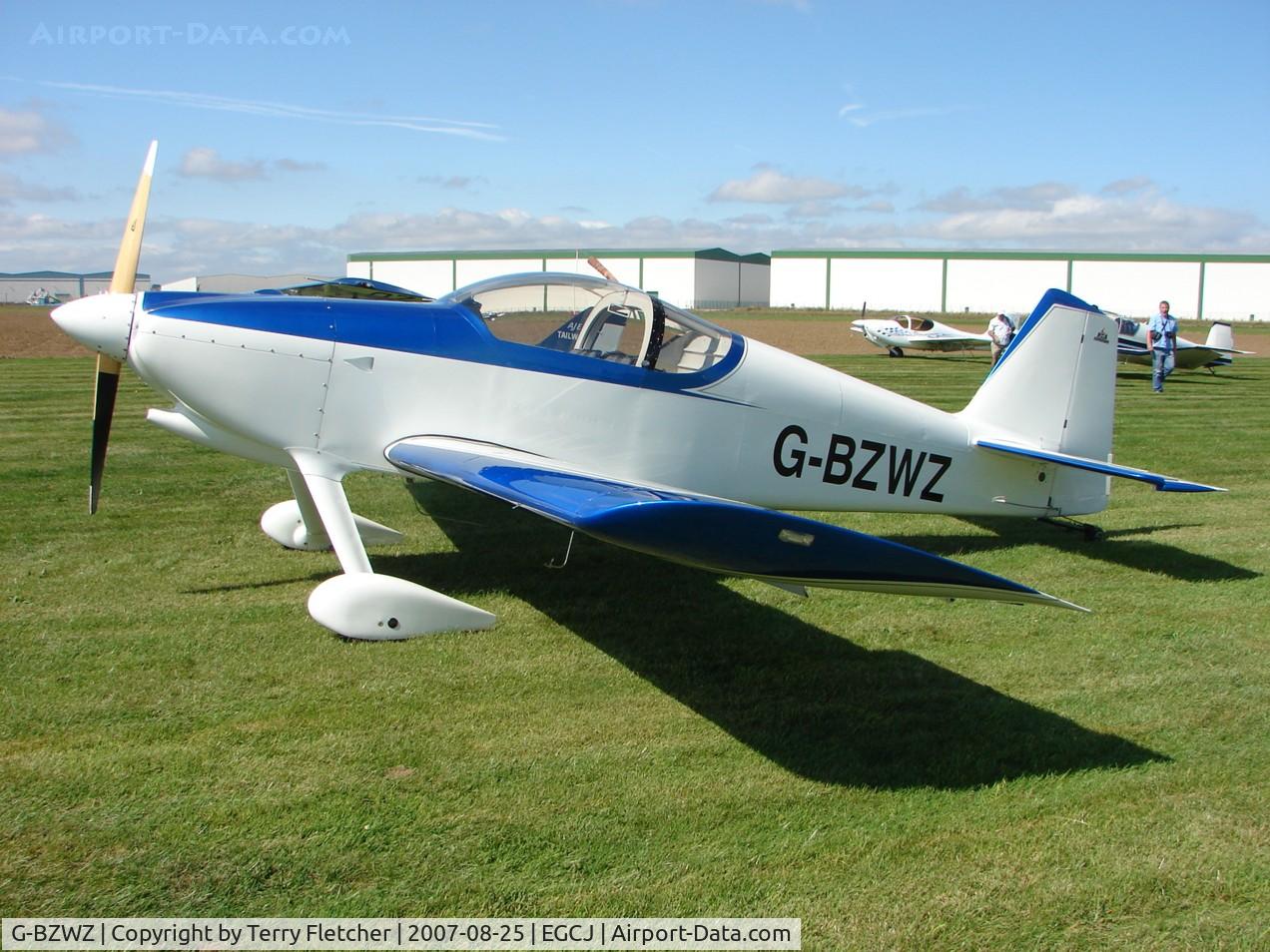G-BZWZ, 2003 Van's RV-6 C/N PFA 181A-13419, 2007 PFA Regional Rally at Sherburn , Yorkshire , UK