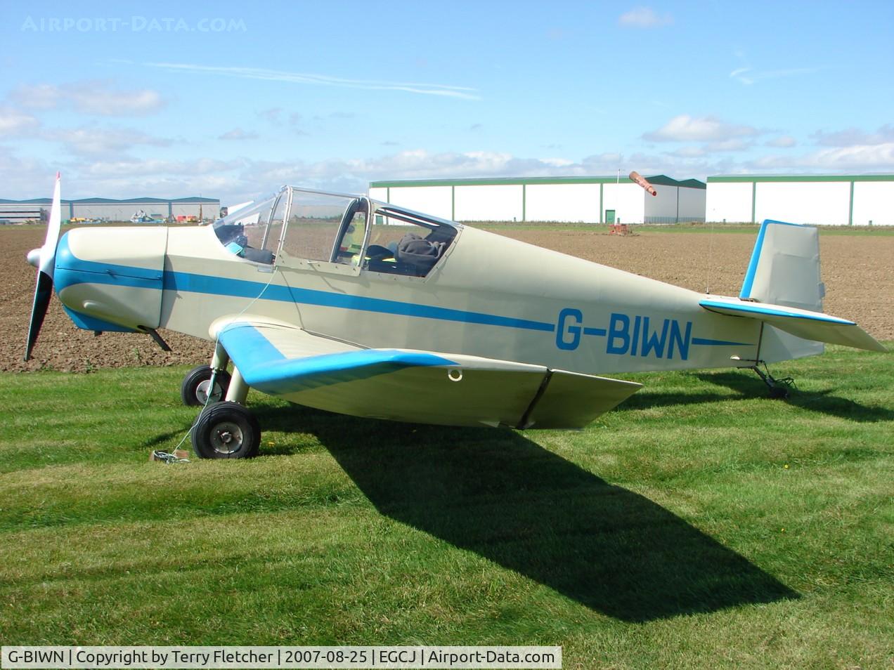 G-BIWN, 1966 Jodel D-112 C/N 1314, 2007 PFA Regional Rally at Sherburn , Yorkshire , UK