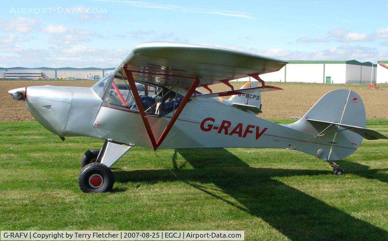 G-RAFV, 1992 Avid Speedwing C/N PFA 189-11738, 2007 PFA Regional Rally at Sherburn , Yorkshire , UK
