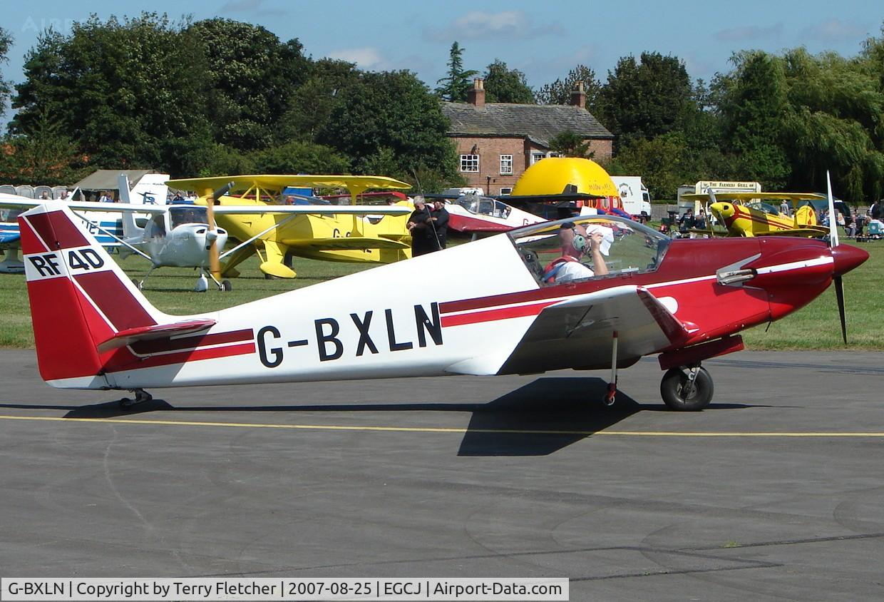 G-BXLN, 1967 Sportavia-Putzer Fournier RF-4D C/N 4022, 2007 PFA Regional Rally at Sherburn , Yorkshire , UK